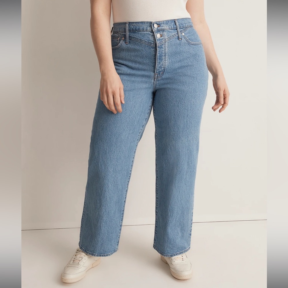 Madewell The Perfect Vintage Wide Leg Jean - Harding Wash - US16